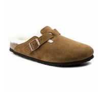 Boston Shearling Clogs Narrow - male - Birkenstock - Mules - Brown - 2 UK - Shoes 2 UK