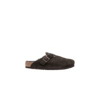 Boston Shearling Slippers - female - Birkenstock - Mules - Brown - 7 UK - Shoes 7 UK