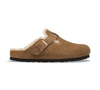 Birkenstock Boston Shearling Suede Leather Narrow Clogs