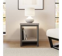 GFW Boston Grey Simple Lamp Table - Size: 39 x 43 x 52cm - Wilko