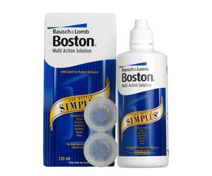 Boston Simplus Multi-Action Contact Lens Solution 120ml x 2