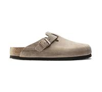 Boston Soft Footbed Oiled Leather Sandals Narrow - male - Birkenstock - Mules - Brown - 7 UK - Shoes 7 UK