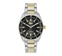 Boston Steel Watch Silver Two Tone One Size