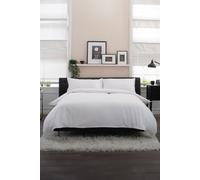 Boston Stripe 230 Thread Count 100% Cotton Bedlinen Duvet set The Lyndon Company White Double