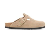 Suede leather clogs Birkenstock Boston BS Beige 40 Étroit