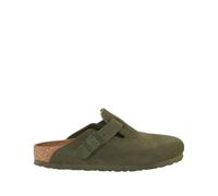 Birkenstock Boston Suede Leather Clogs Green EU 42