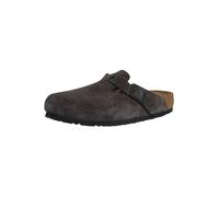 Boston Suede Clogs Velvet Grey 9.5 UK