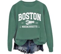 Boston Sweatshirt, Boston Sweatshirts, Boston Shirt, Unisex Sweatshirt Green