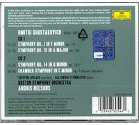 Boston Symphony Orchestra Andris Nelsons - Shostakovich: Symphonies Nos. 1, 14 & 15; Chamber Symphony in C Minor