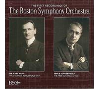 Boston Symphony Orchestra - First Recordings