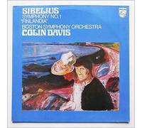 Boston Symphony Orchestra - Jean Sibelius - Boston Symphony Orchestra, Sir Colin Davis: Symphony No. 1 "Finlandia" - LP