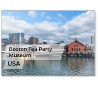 Boston Tea Party Museum - Boston, Massachusetts, USA, Fridge Magnet