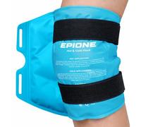 Boston Tech Large Gel Ice Pack, Reusable Hot/Cold Compress w/Adjustable Strap for Shoulder, Knee, Ankle, Hip & Back Pain Relief, Swelling, Inflammation, Sprains, Bruises, Post-Op Recovery 27x37cm