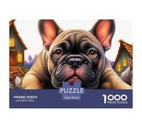 Boston Terrier 1000 Piece Adults Puzzle Kids Age Games Gifts Birthday Home Decoration Decompression 70x50cm/1000pcs