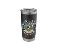 Boston Terrier Dad Like A Regular Dad But Cooler Dog Dad Stainless Steel Insulated Tumbler