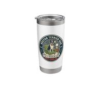 Boston Terrier Dad Like A Regular Dad But Cooler Dog Dad Stainless Steel Insulated Tumbler