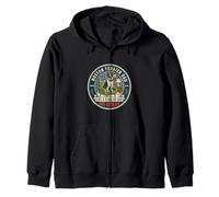 Boston Terrier Dad Like A Regular Dad But Cooler Dog Dad Zip Hoodie