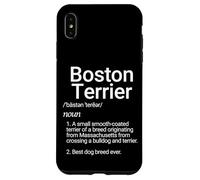 Boston Terrier Dog Breed Definition Cute Boston Terriers Case for iPhone XS Max