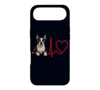 Boston Terrier Dog Heartbeat Lifeline Pet Parent Case for iPhone Air