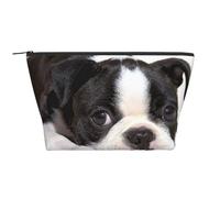 Boston Terrier Dog, Toiletry Pouch Makeup Bag Cosmetic Bag Portable Travel Toiletry Bag