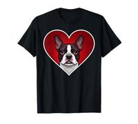Boston Terrier Heart T-Shirt