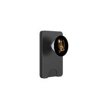 Boston Terrier Howling To The Moon Forest Scene Mountain PopSockets PopWallet for MagSafe