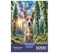 Boston Terrier Jigsaw Puzzles Puzzle for Adults Kids. 1000 Piece Clever animals Impossible Challenge Toy Educational Games Home Decoration for Adults& Kids Age 14 Years Up 70x50cm/1000pcs