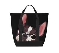 Boston Terrier Nature,Lunch Bags Large Capacity Insulated Tote Bag For Women Men Work Picnic Travel