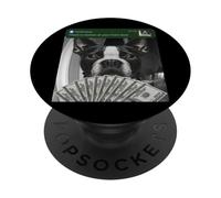 Boston Terrier There Is Motion At Your Front Door Bostie Dog PopSockets Adhesive PopGrip