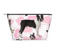 Boston Terrier, Toiletry Pouch Makeup Bag Cosmetic Bag Portable Travel Toiletry Bag
