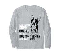 Boston Terrier Tshirt Boston Terrier Shirts for Women Men Long Sleeve T-Shirt