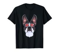 Boston Terrier UK Sunglasses I English Flag I Union Jack T-Shirt