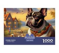 Boston TerrierEpic 1000-Piece Jigsaw Puzzles for Adults The Pinnacle of Impossible, Hard, Difficult Challenging Puzzle Educational Games - These Represent The Apex Gift Jigsaw Puzzles for Adults And