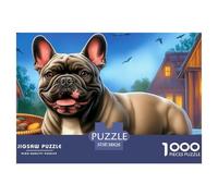 Boston TerrierFormidable 1000-Piece Jigsaw Puzzles for Adults An Odyssey of Impossible, Hard, And Difficult Challenging Puzzle Educational Games - The Ultimate Gift for Dedicated Adult And Teen Puzzl