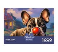 Boston TerrierUltimate Challenge Jigsaw Puzzles for Adults Conquer The 1000-Piece (Advanced) Impossible, Hard, And Difficult Challenging Puzzle Educational Games - This Is The Pinnacle Gift Jigsaw Pu