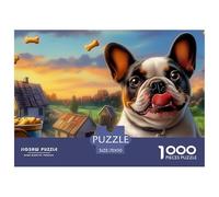 Boston TerrierUltimate Challenge Jigsaw Puzzles for Adults Conquer The 1000-Piece (Advanced) Impossible, Hard, And Difficult Challenging Puzzle Educational Games - This Is The Pinnacle Gift Jigsaw Pu