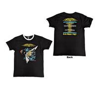Boston Unisex Ringer T-Shirt: US Tour '87 (Back Print) (Small)