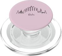 Boston US Skylines Home State Souvenirs Cityscape Hometown PopSockets PopGrip for MagSafe