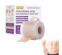 Bostore Hyaluronic Acid Nano Microneedle Repair Tape, Nano Microneedle scar tape clear, Bostore silicone scar tape for wrinkles, Scar Removal Treatment Tape for all skin Blemish *1.5m (1 Rol)