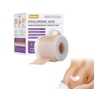 Bostore Hyaluronic Acid Nano Microneedle Repair Tape, Silicone Tape For Scars, Bostore Silicone Scar Tape, Extra Long Scar Sheets for C-Section, Reusable Medical Grade Silicone Scar Tape (1 PCS)