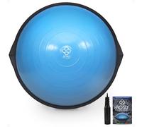 "BOSU 72-10850-2BB Home Gym Equipment Balance Trainer for Balance, Strength, Flexibility, Cardio, Core, and Entire Body Workout Home Training, 65 CM (Blue)"