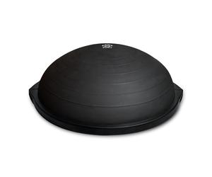 "Bosu Multi Functional Original Home Gym 66cm Diameter Full Body Strength, Balance Ball, Peripherals with Guided Workouts and Pump, Matt Black"