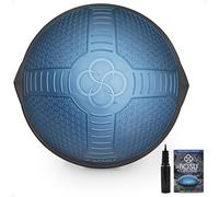 BOSU Nexgen Balance Trainer, Training Equipment, 65 cm Diameter, 300 lb Capacity - Burst-Resistant Stability Exercise Tool w/Non-Slip Base, Includes Hand Pump, Commercial-Grade