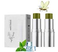 Bosuya Anti Itch Stick for Mosquitoes, Bosuya Mosquito Balm, Anti Itch Cream, Soothing Repair Cream for Mosquitoes, Easy to Carry Travel Stick (2Pcs)