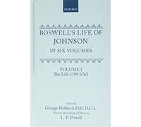 Boswell's Life of Johnson: Volumes 1-4: