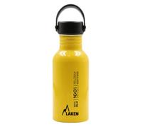 Bot. alu. Basic Alu 0,60 L. Tapón Oasis - Amarillo