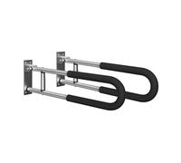 Botabay Handicap Grab Bars Rails 23.6 Inch Toilet Handrails Bathroom Safety Bar Hand Support Rail Handicapped Handrail Accessories for Seniors Elderly Disabled Mounted Bath Grips (Aluminum-60cm-2pcs)