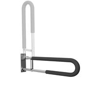 Botabay Handicap Grab Bars Rails 23.6 Inch Toilet Handrails Bathroom Safety Bar Toilet Support Rail Handicapped Handrail Accessories for Seniors Elderly (23.6inch)
