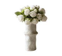 Botané Artificial rose bouquet Mini, white 10 pcs