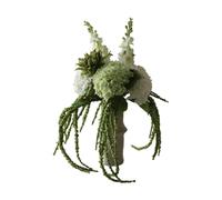 Botané Enchanted Matcha artificial bouquet Delphinium-amaranth-hydrangea-cactus, 9 pcs